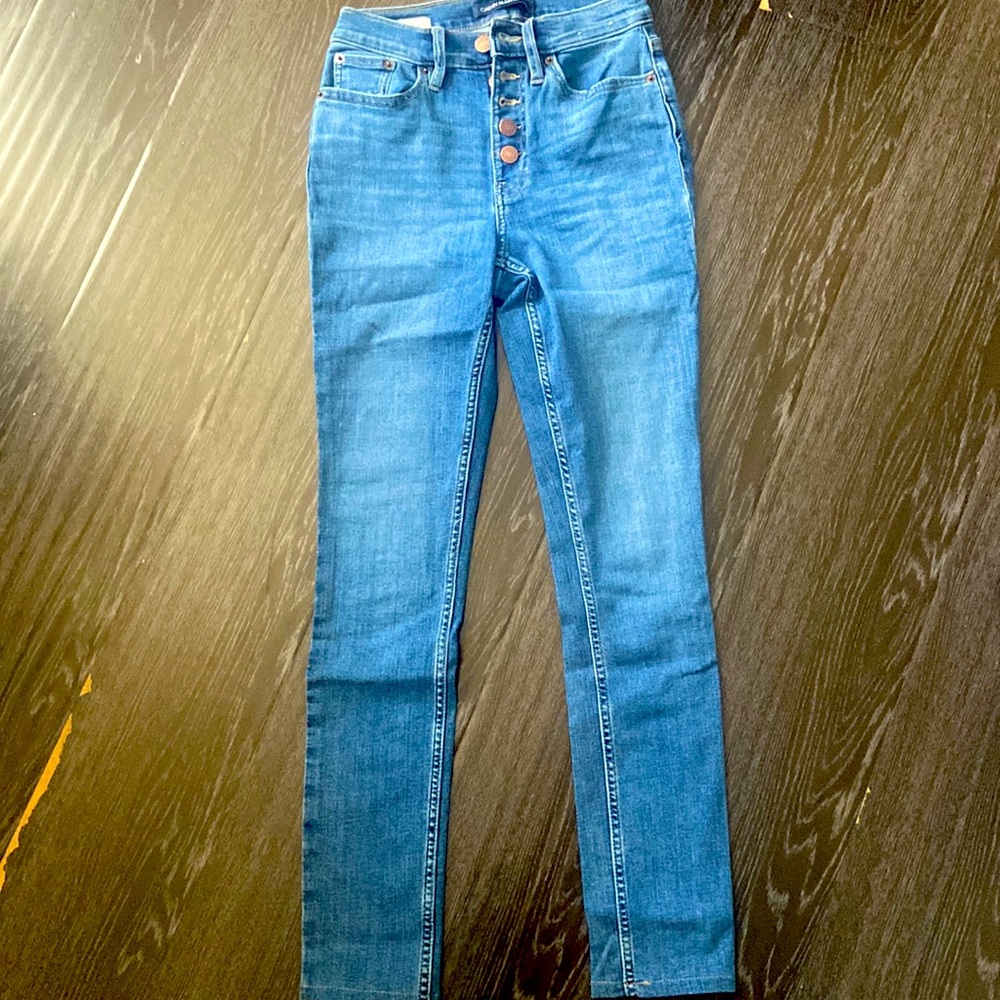 Calvin Klein High rise skinny jeans